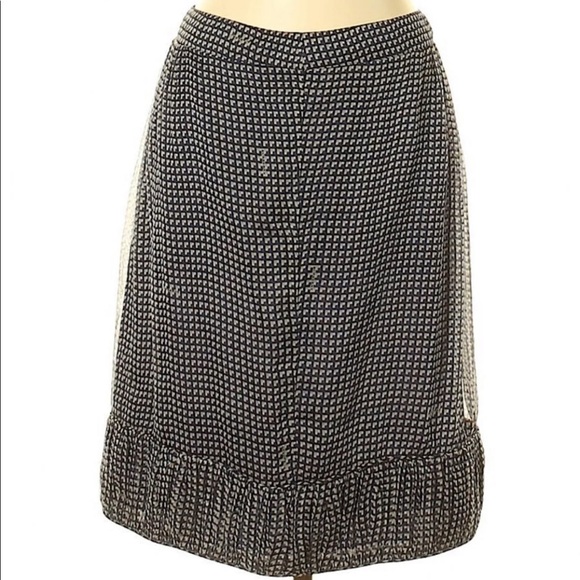 NWT Burberry Silk Bubble Skirt US 12 - Picture 1 of 13